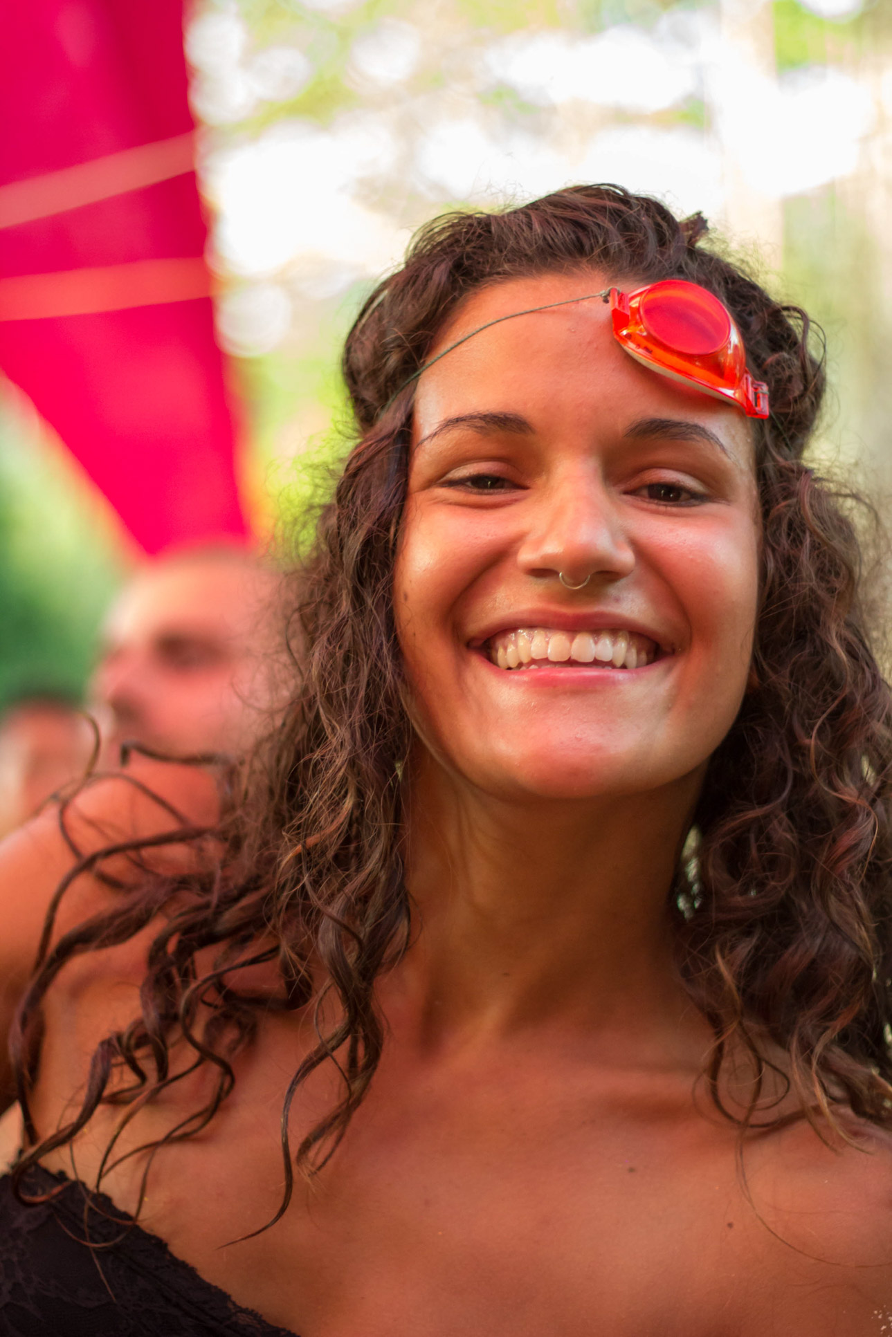 Girl With Nose Ring Envision Festival Costa Rica