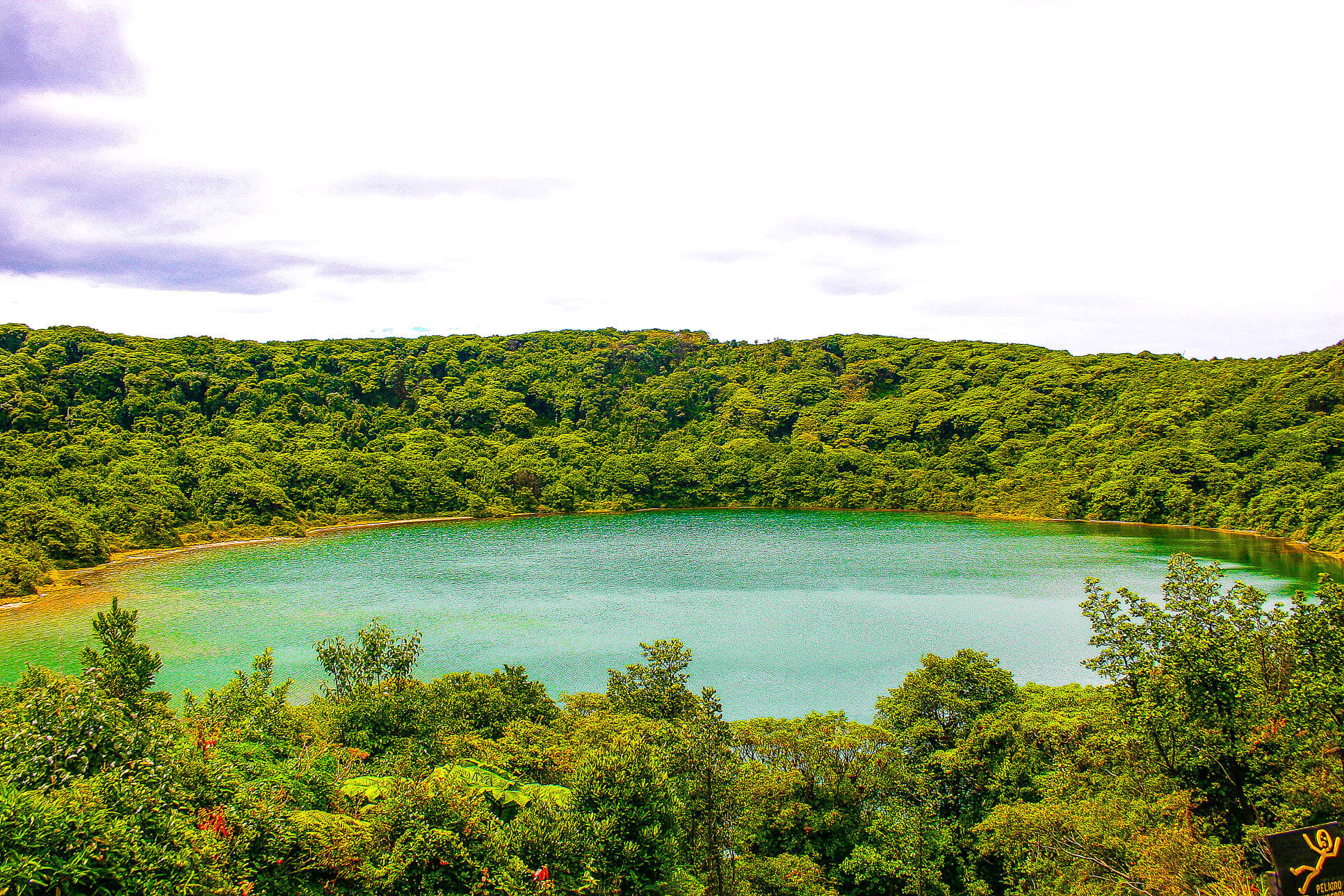 Botos Lake Poas Volcano