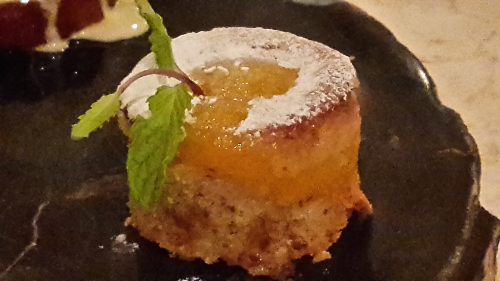 Park Cafe Almond Peach Cake