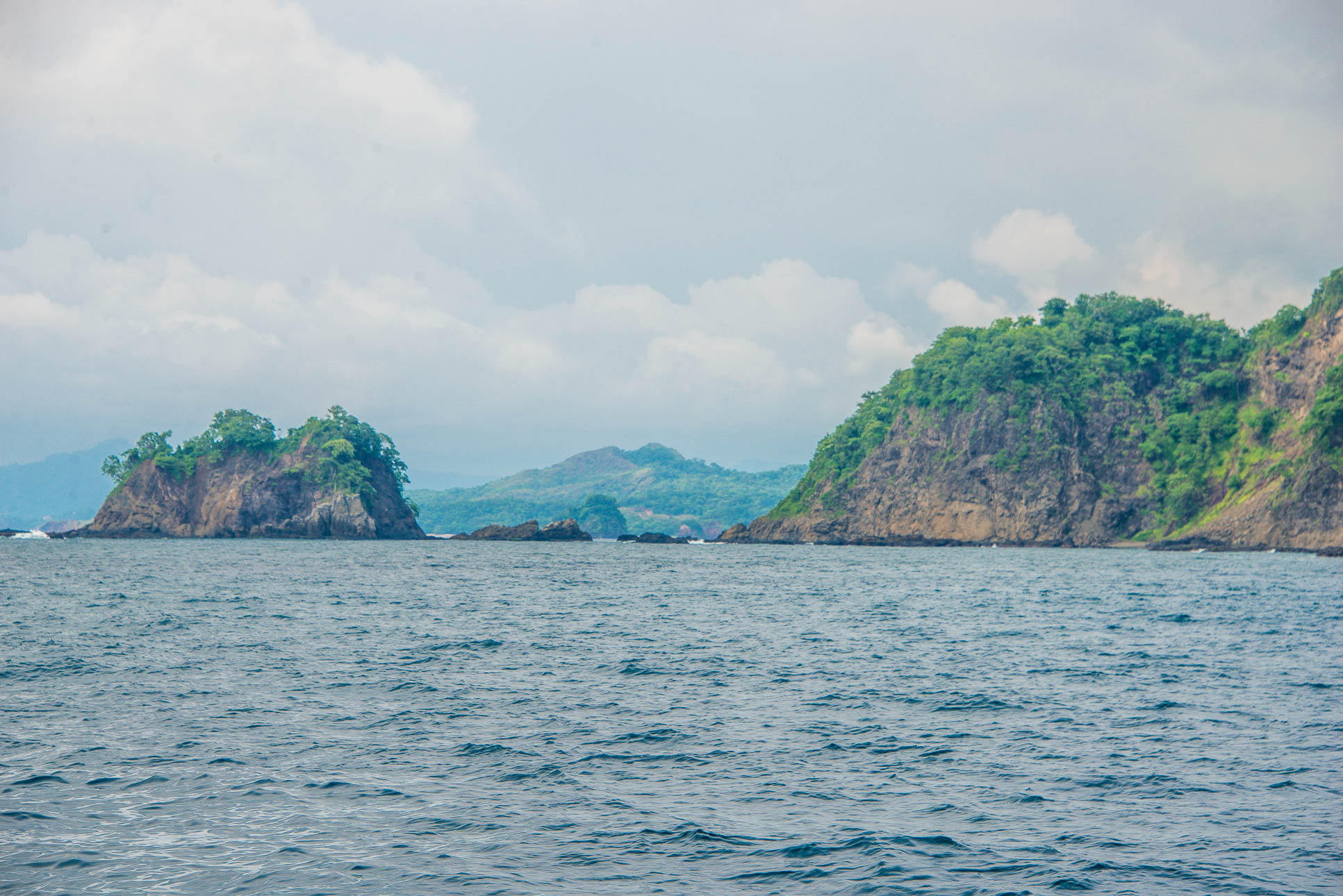 Tamarindo Bay Northern Area View From The Marlin Del Ray Catamaran