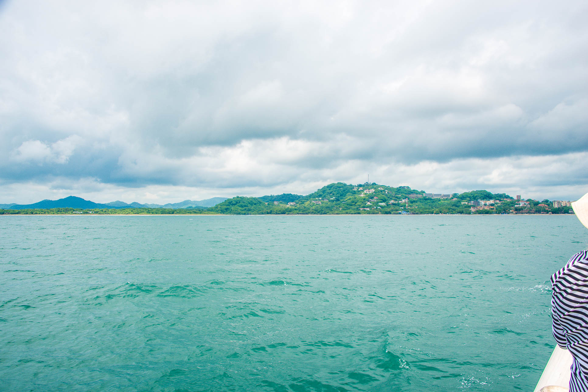 Tamarindo Bay Shoreline View From The Marlin Del Ray Catamaran