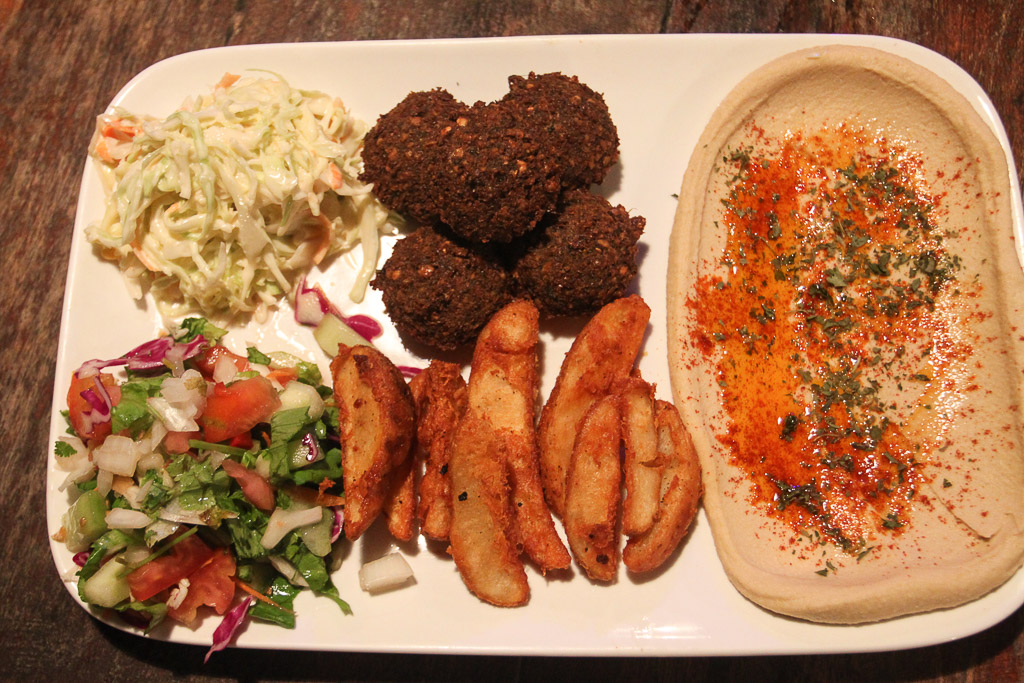 Zula Restaurant Santa Teresa Falafel Plate