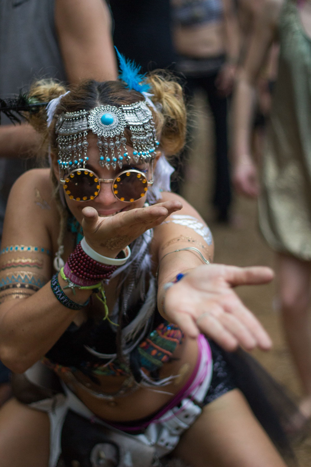Lady Dancing Envision Festival Costa Rica
