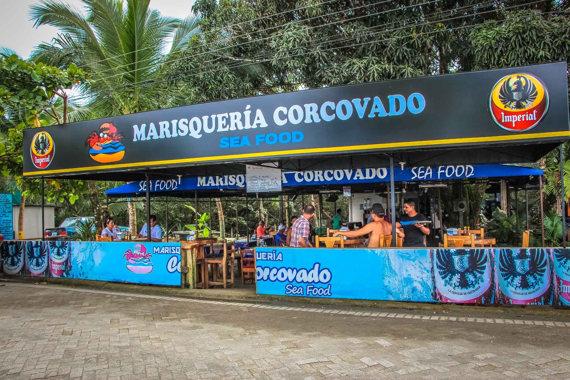 Marisqueria Corcovado Entrance Puerto Jimenez