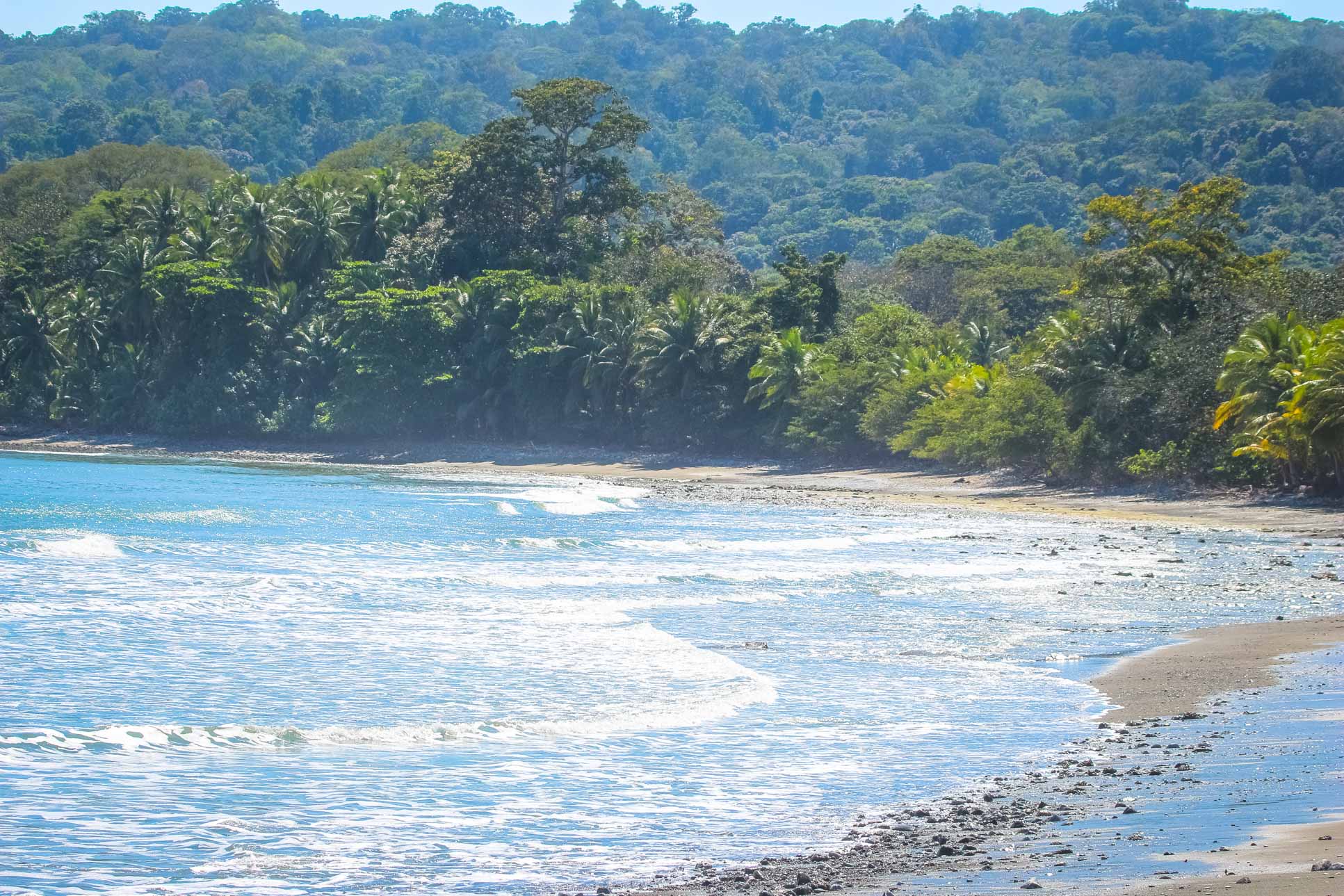 Sombrero Beach Playa Sombrero Shores Southern Stretchmatapalo Osa Peninsula