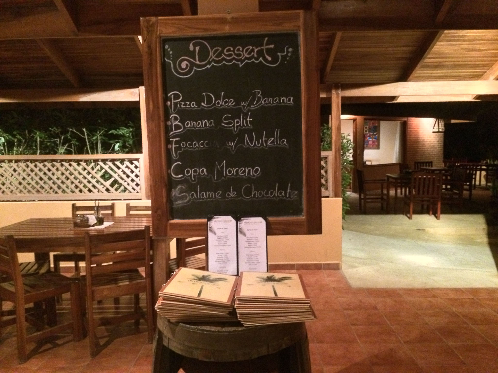 Ritmo Tropical Restaurant Dessert Board