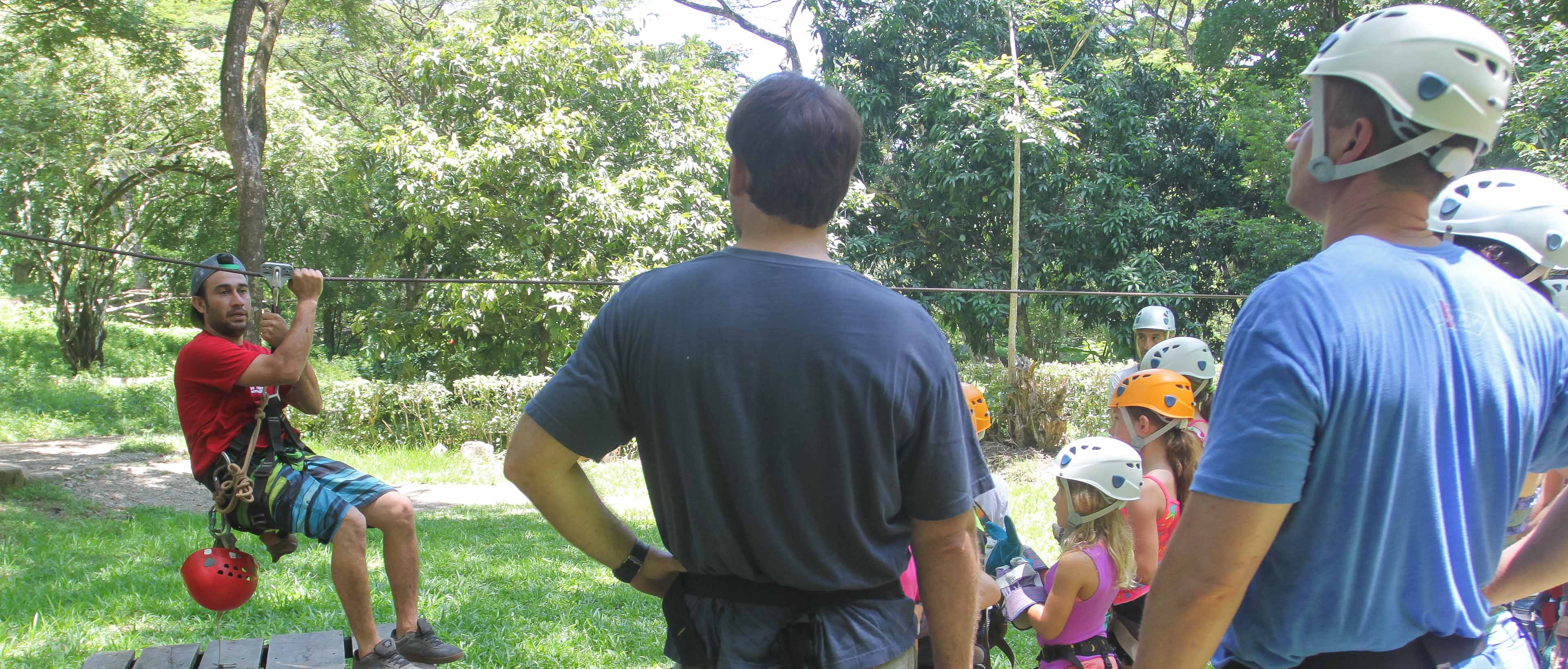 Talk Previous To Canopy Tour
