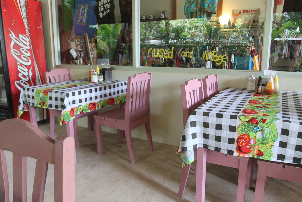 pink chairs checker tablecloths rosis soda 7.jpg