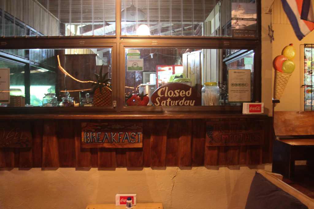 Zula Restaurant Santa Teresa Counter