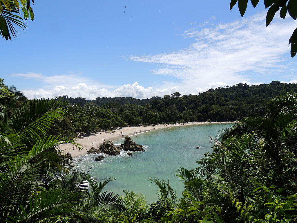 A view of Manuel Antonio Beach
