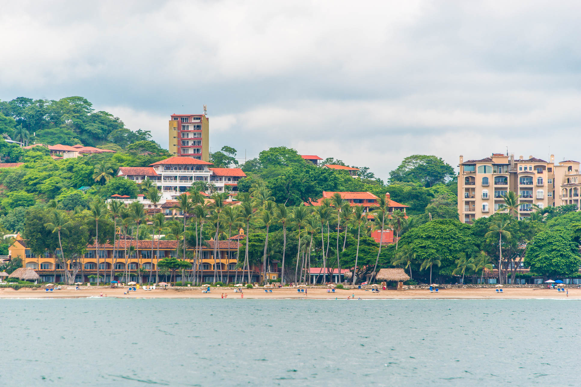 Tamarindo Beach Front View From The Marlin Del Ray Catamaran