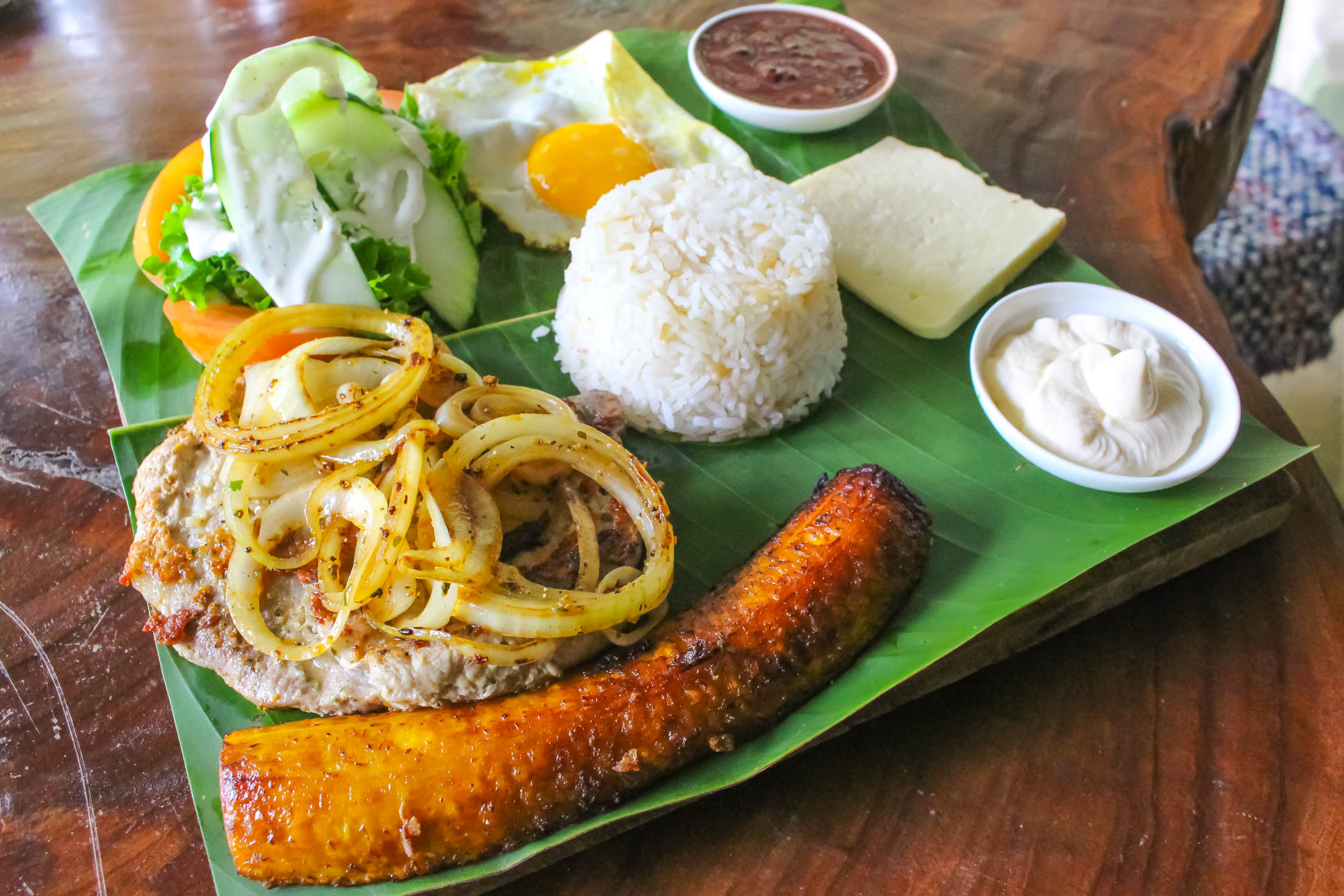 Tico Plate Casa El Tortugo