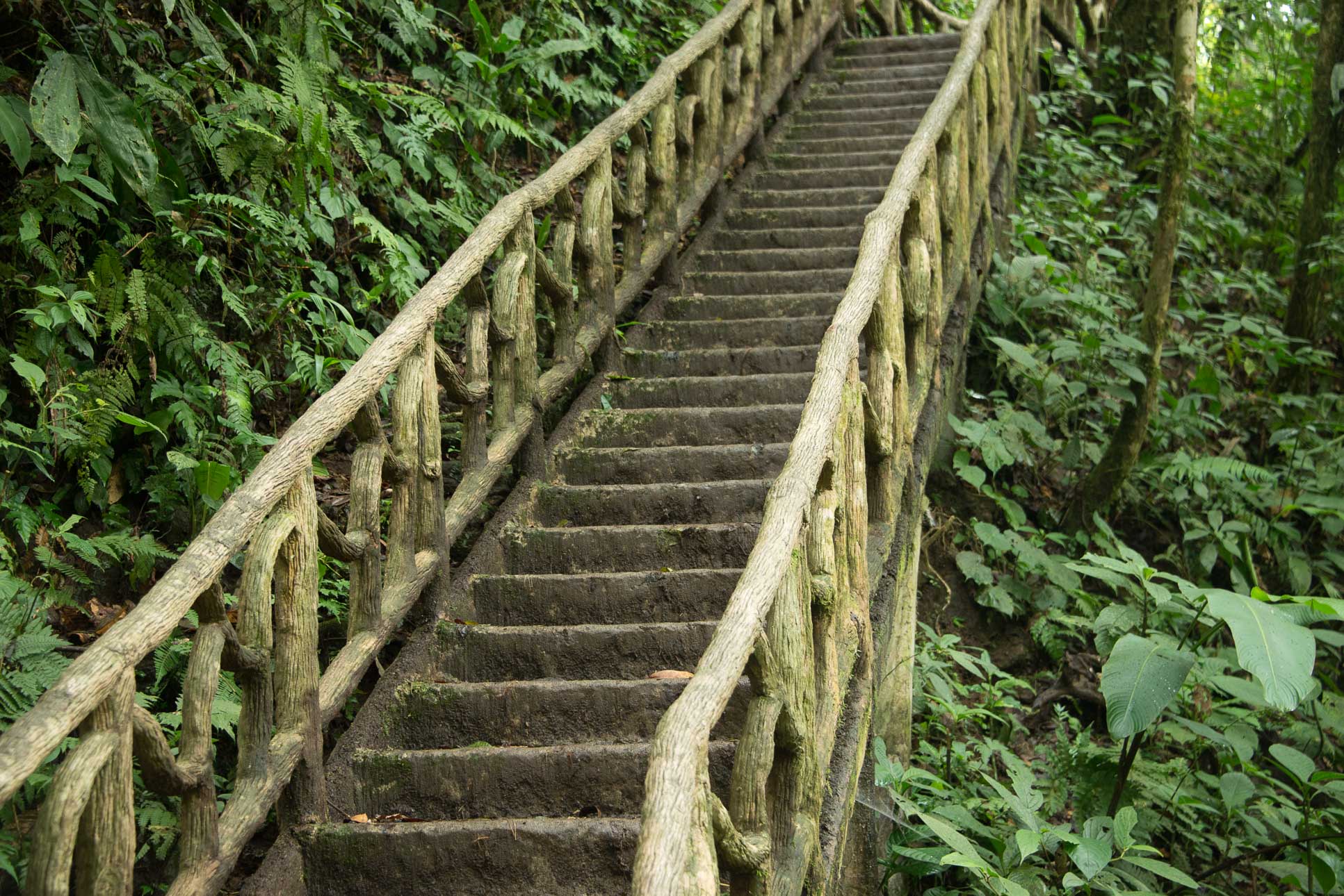 Step Trail To Celeteste River Waterfall