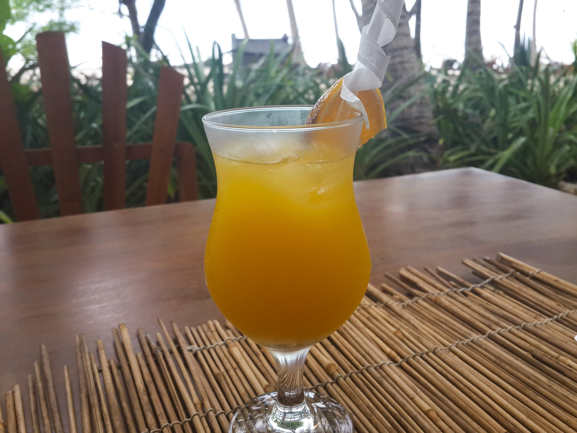 Orange Juice Shambala Restaurant