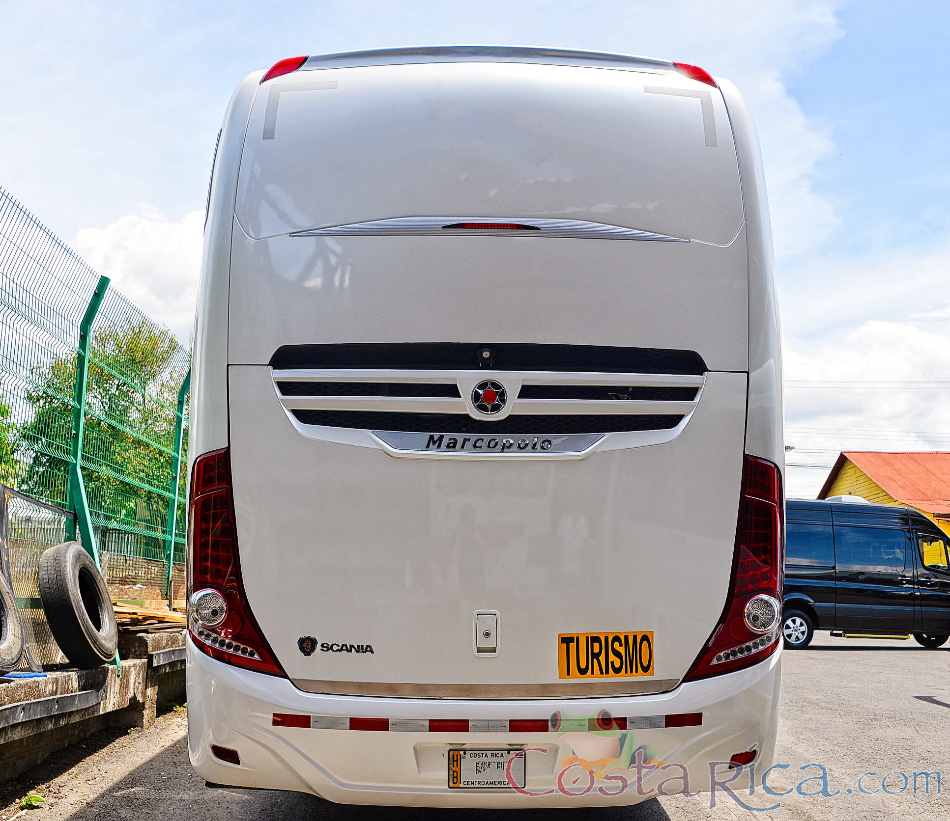 Passenger Coach Back View