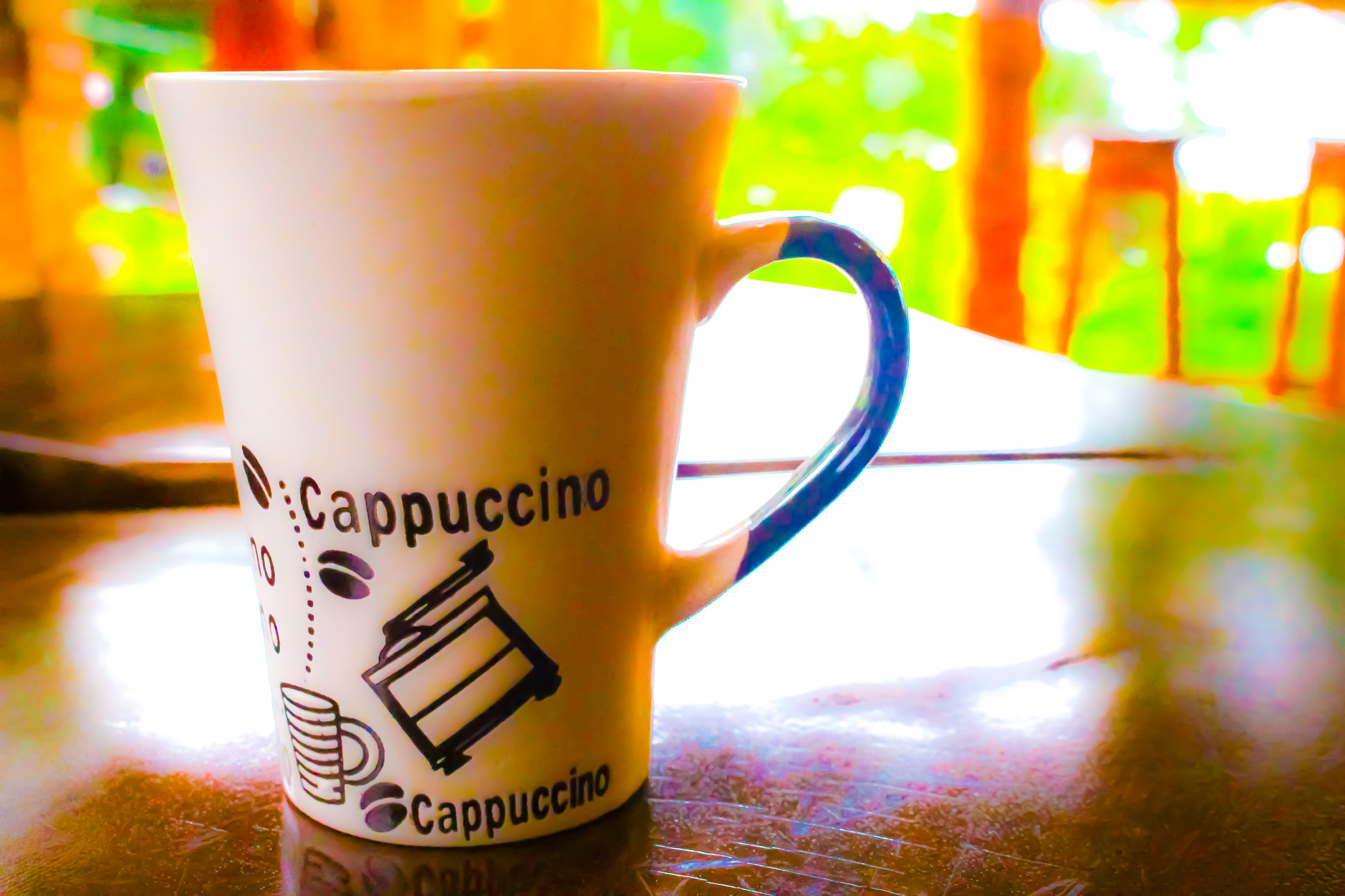Cappucino Cup Drake Bay Cafe