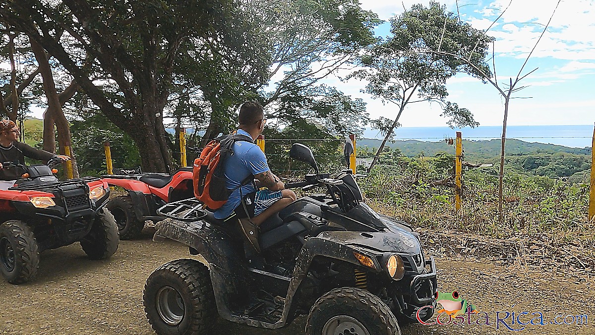 atv nosara tour stop to look at the ocean from the mountain.jpg