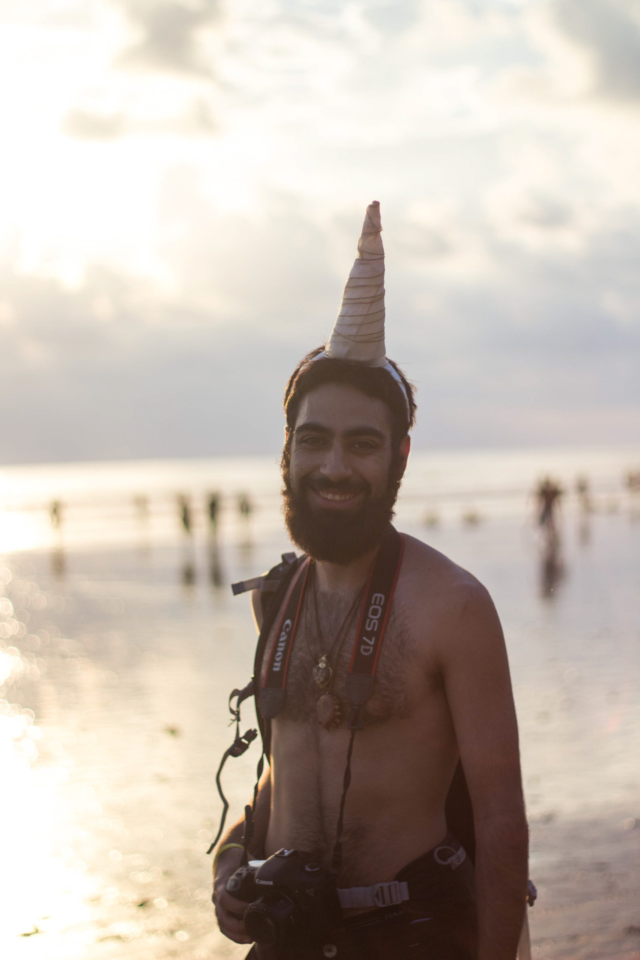 Man With Cone Hat Envision Festival Costa Rica