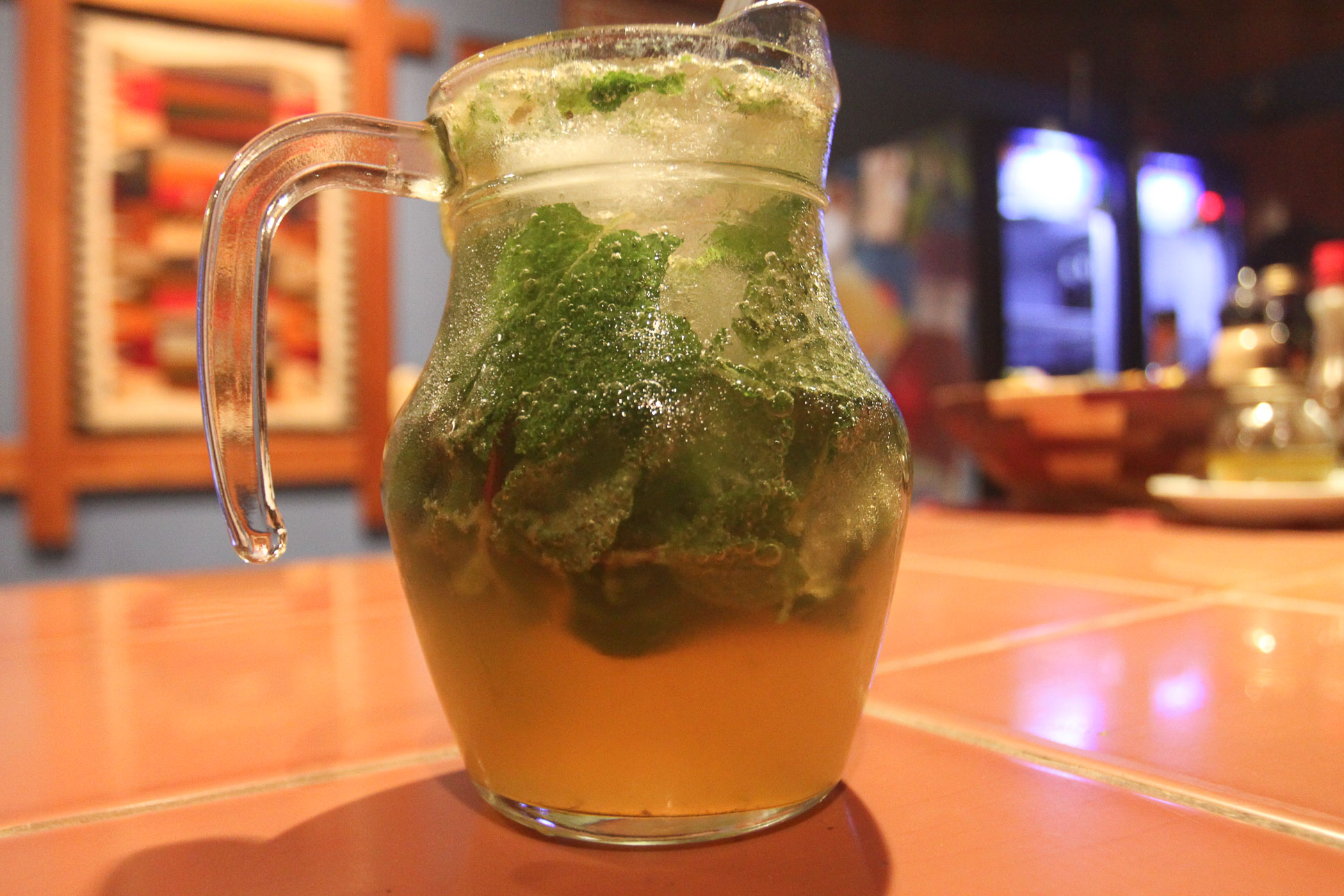 Extra Minty Mojito At Ritmo Tropical Restaurant