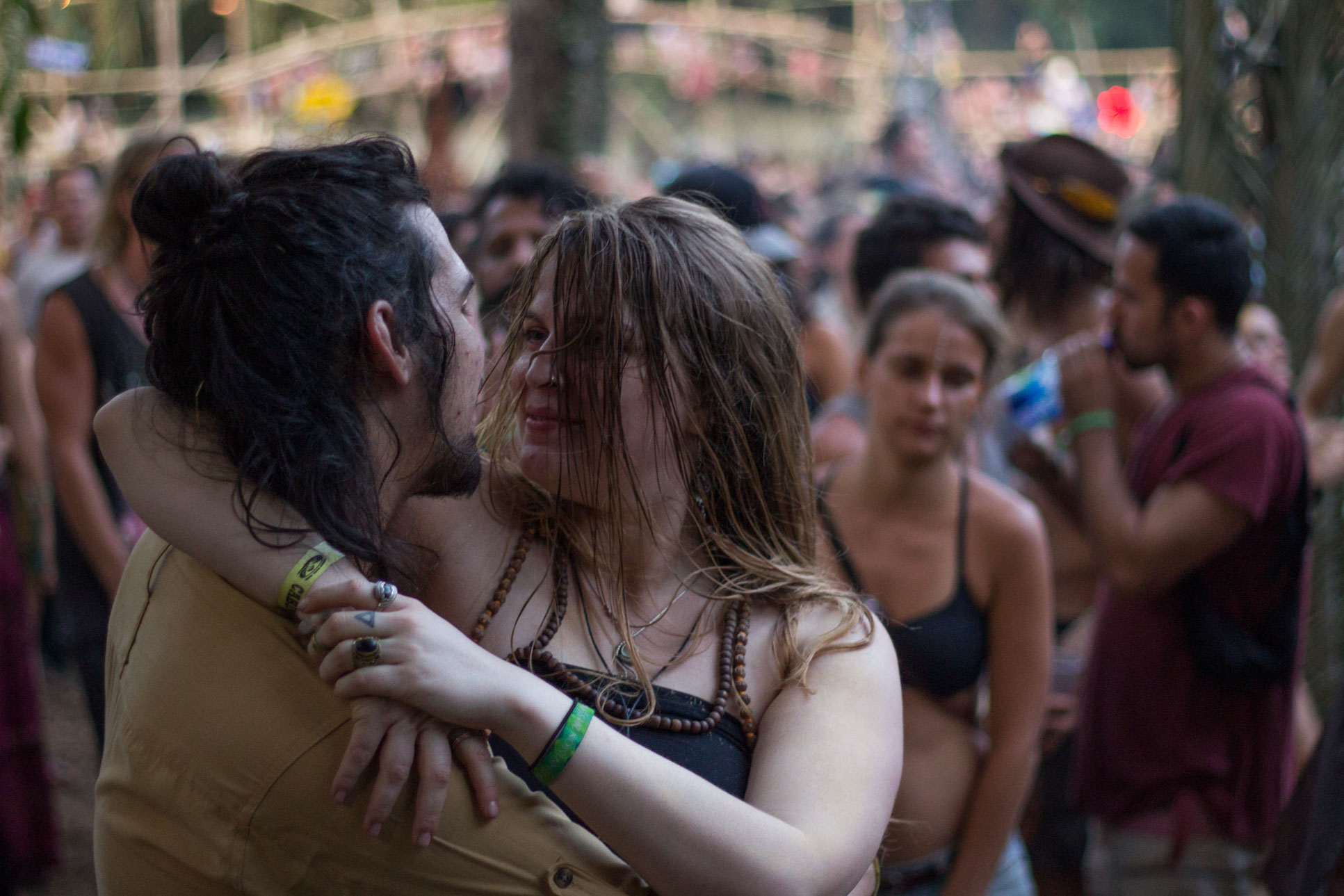 Couple Dancing Envision Festival Costa Rica