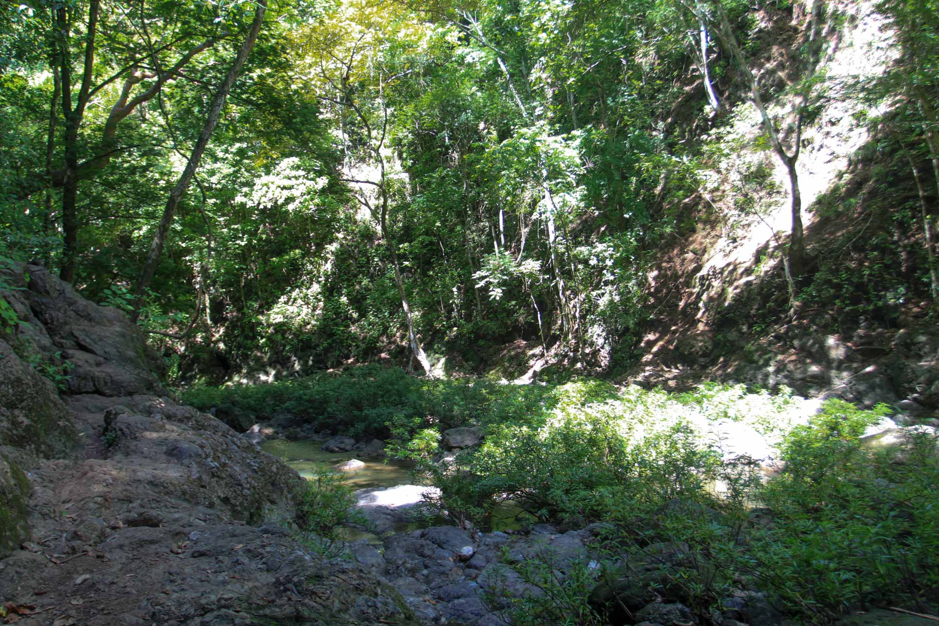 Rocks Walking Toward Montezuma Waterfall