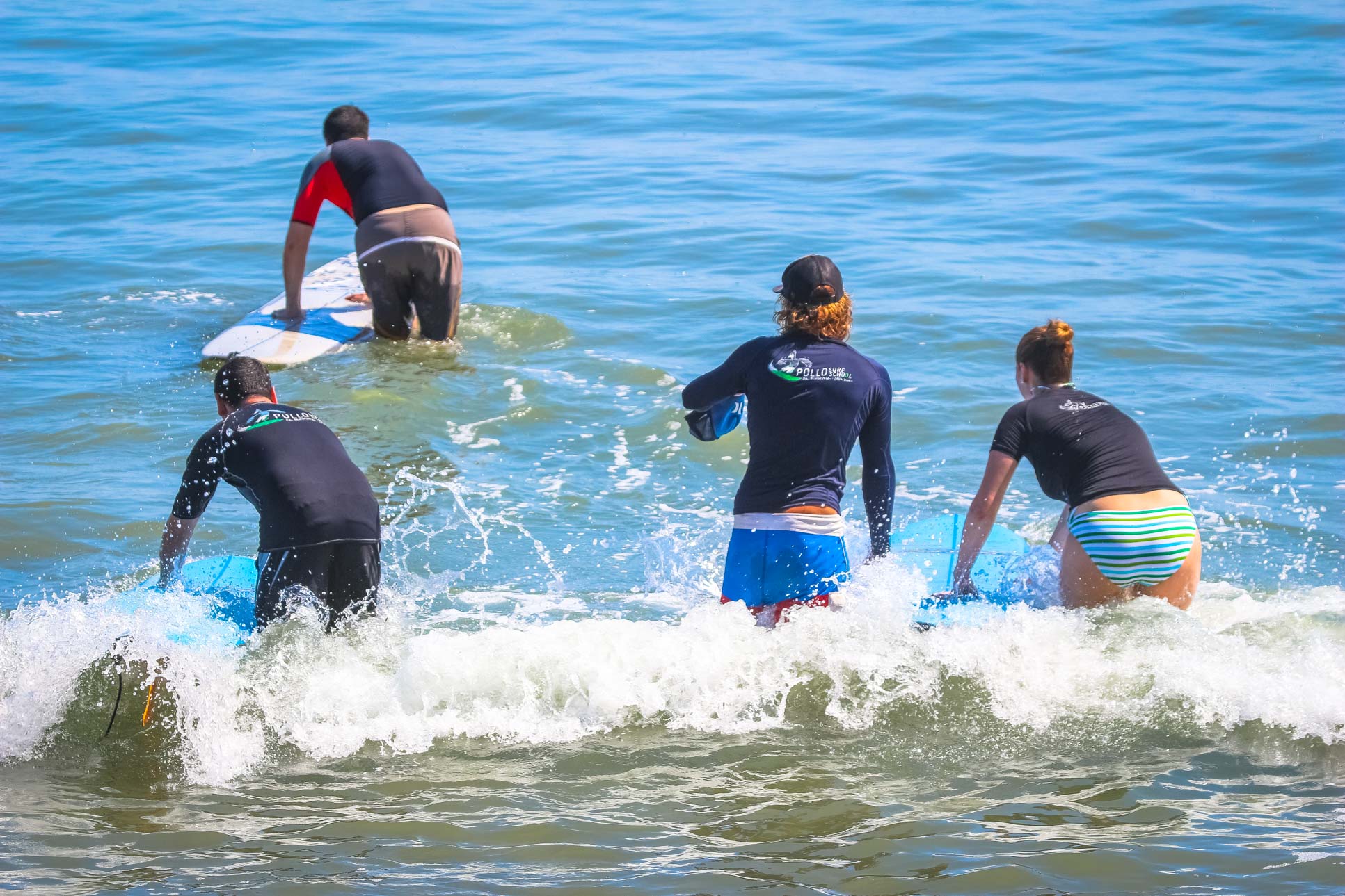 Getting Inside Sombrero Beach Pollo Surf School Matapalo