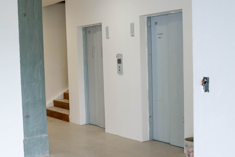 Two Elevators Manufactured By Otis Company