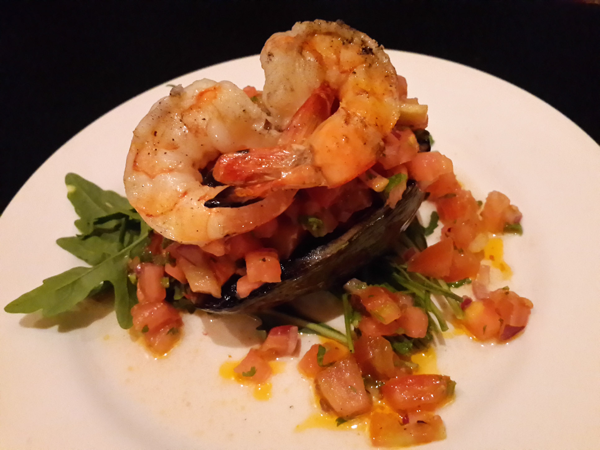 Grilled Avocado At Buddha Eyes Restaurant
