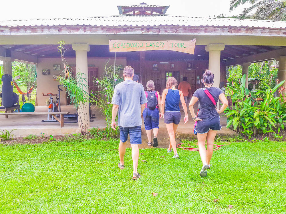 Entrance Corcovado Canopy Tour