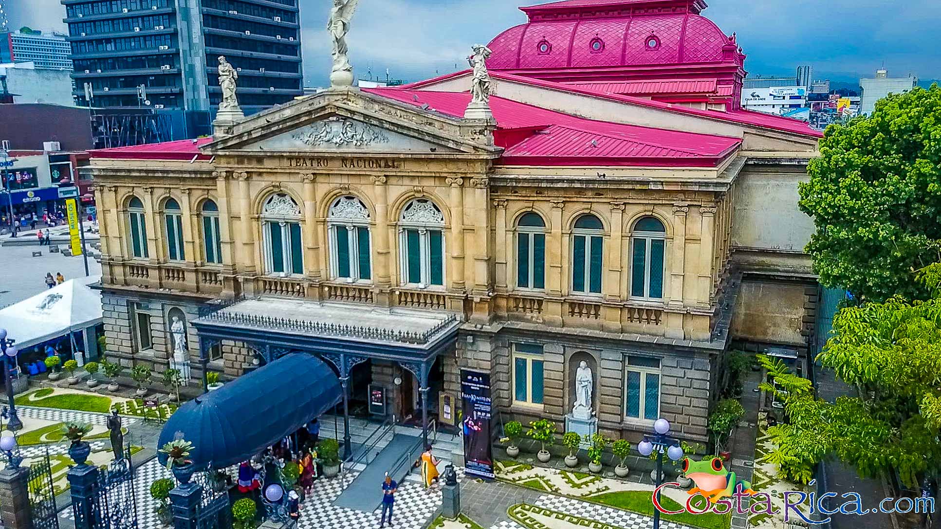 National Theater Aerial View