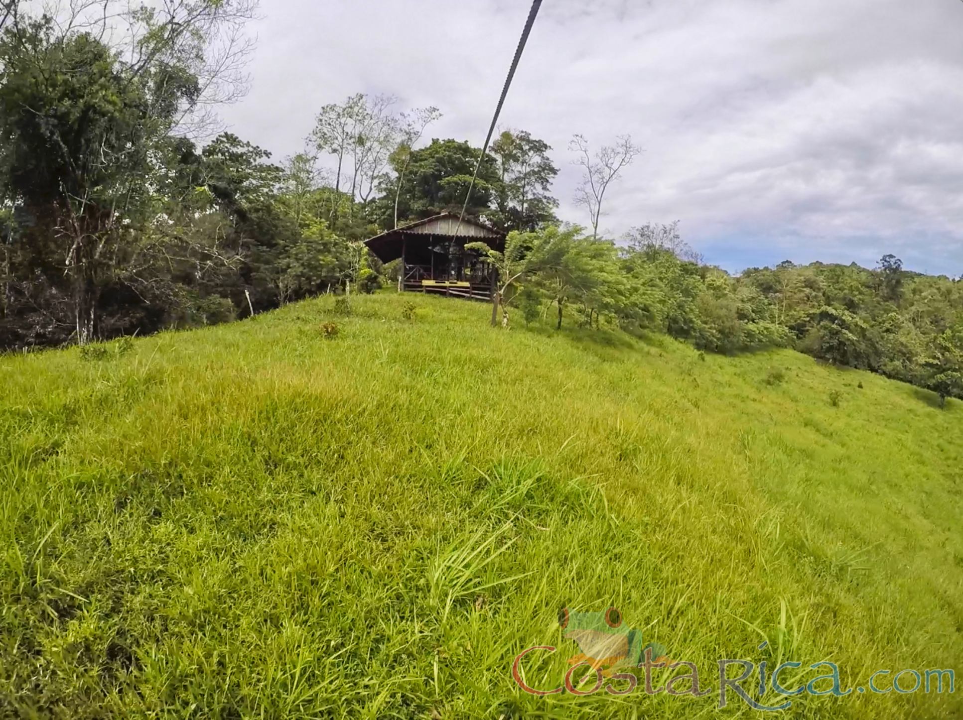 First Cable Land Platform As You Zipline