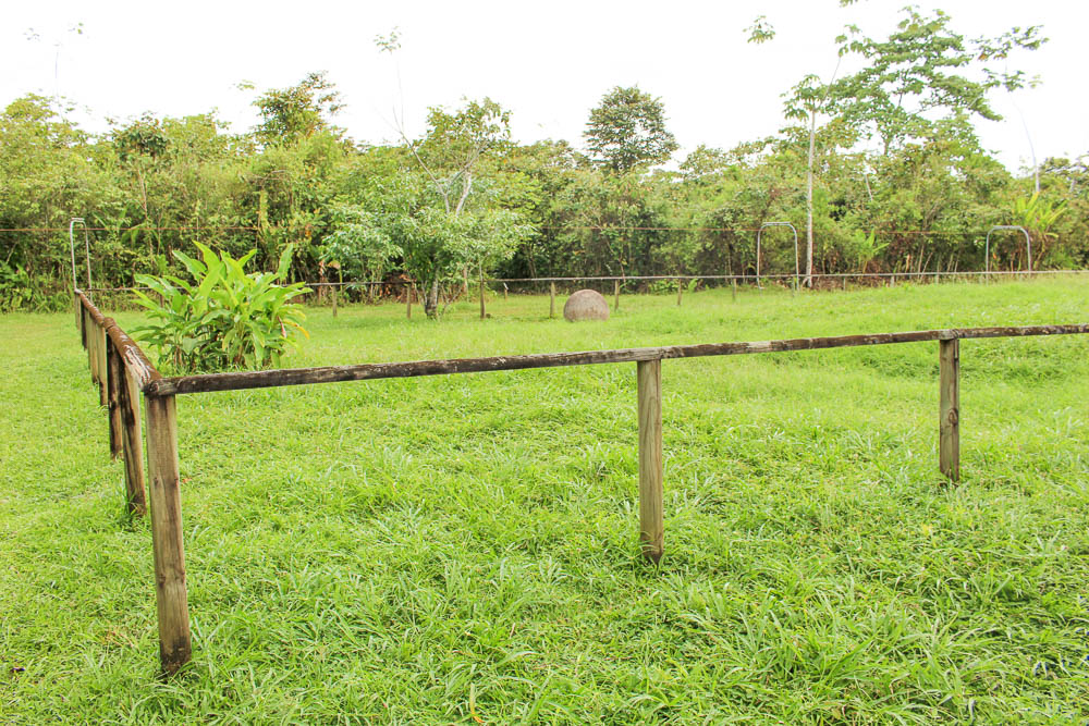 Sphere Next To The Hut Foundation