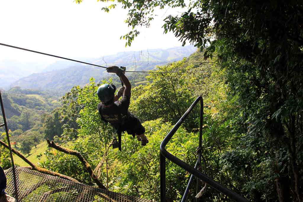 Extremos zipline shade