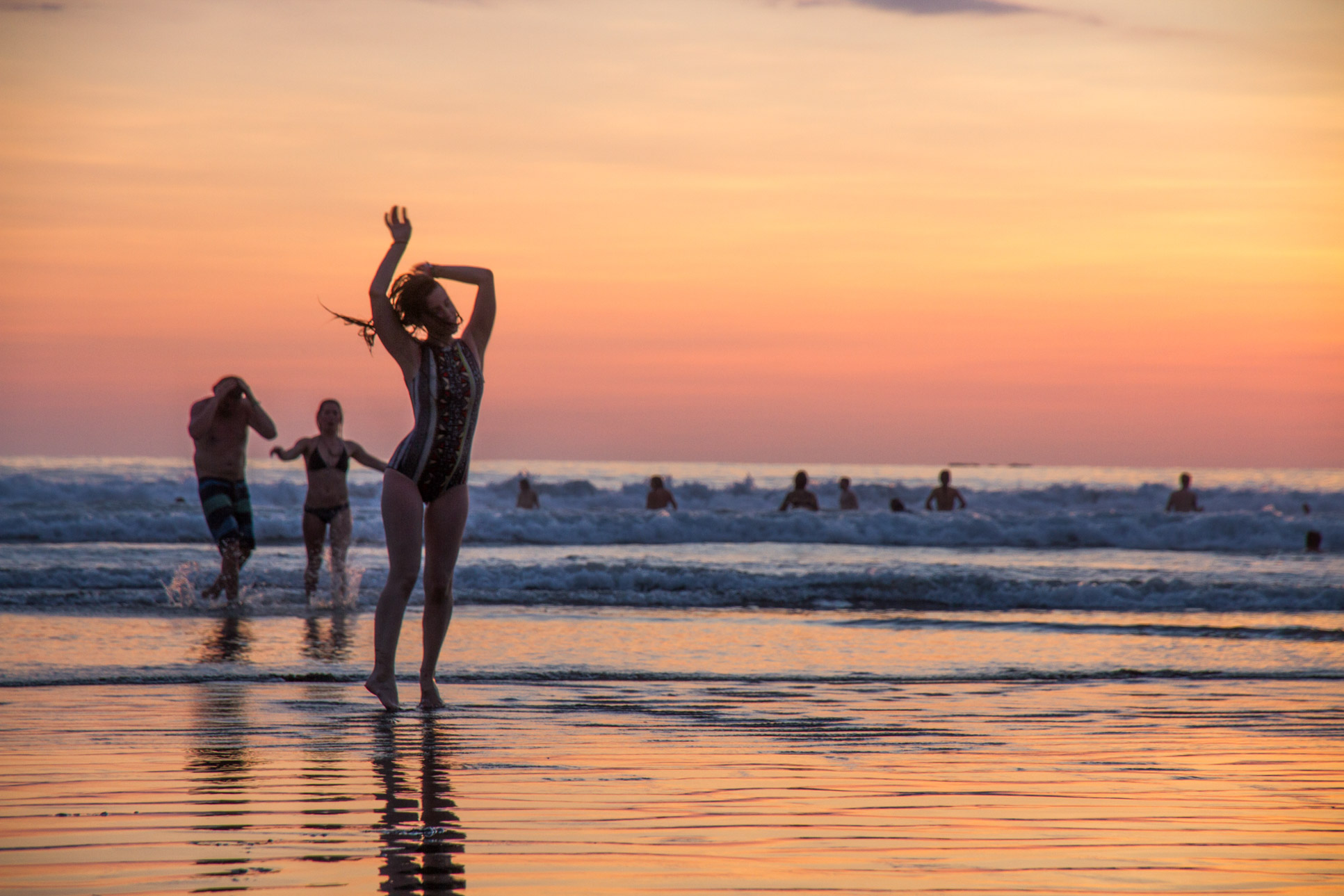 Playing With Hair At Sunset Envision Festival