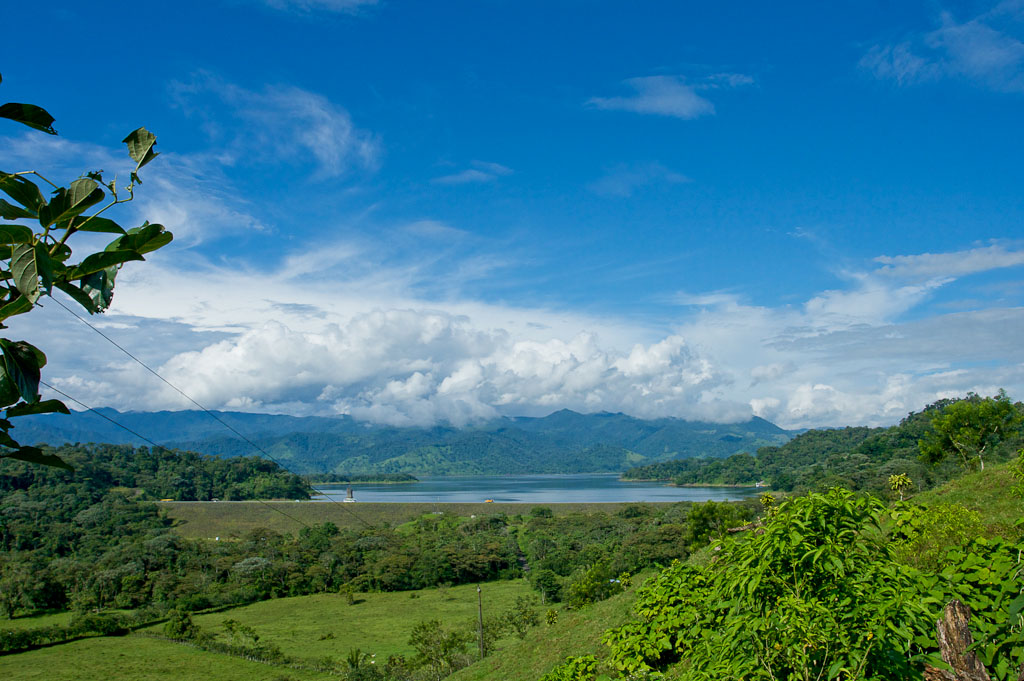 Aerial View Of Lake Arenal