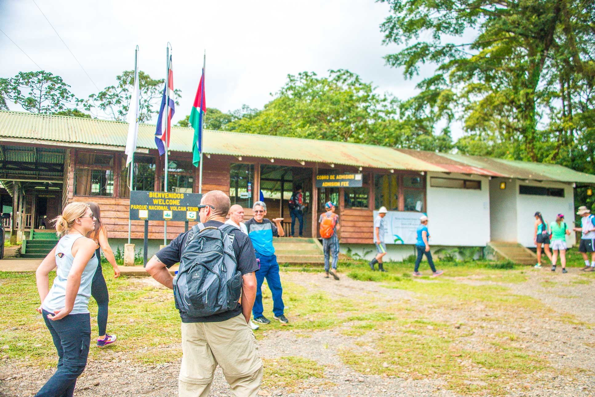 Tenorio National Park Ranger Station Celeteste River Waterfall Tour